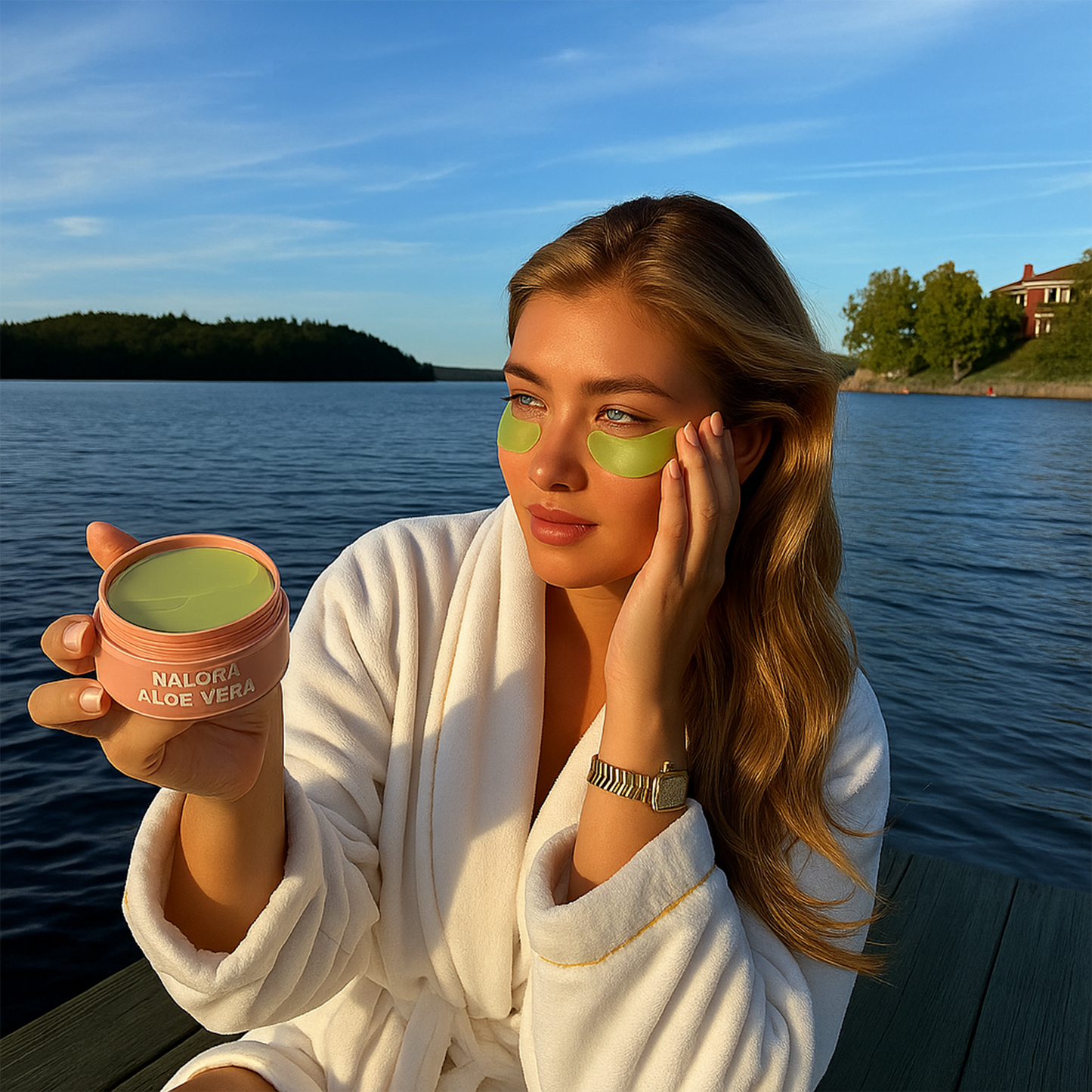 SmoothEyes™ | Aloë Vera oogmasker