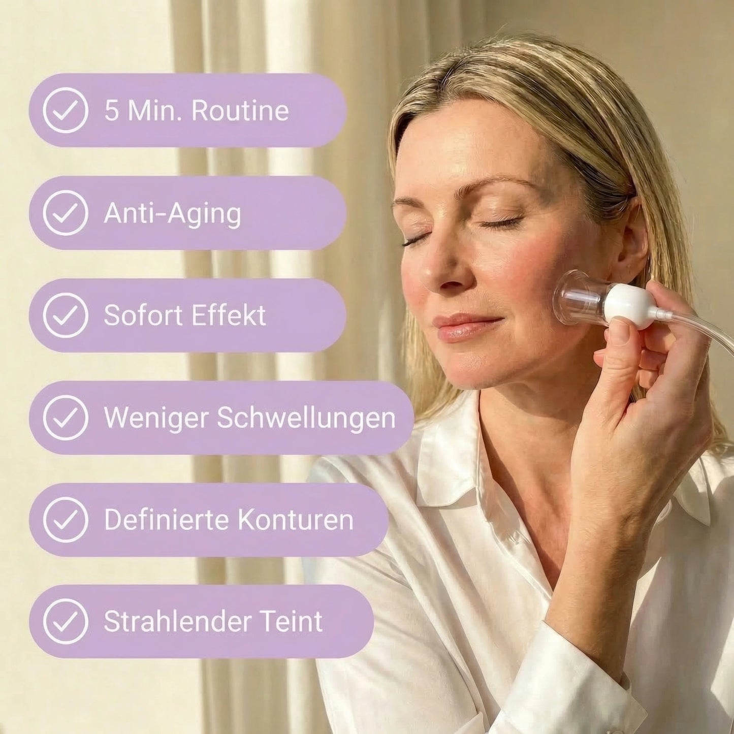 LymphCup™ | Lymphaktivierendes Gesichts-Kontur-System